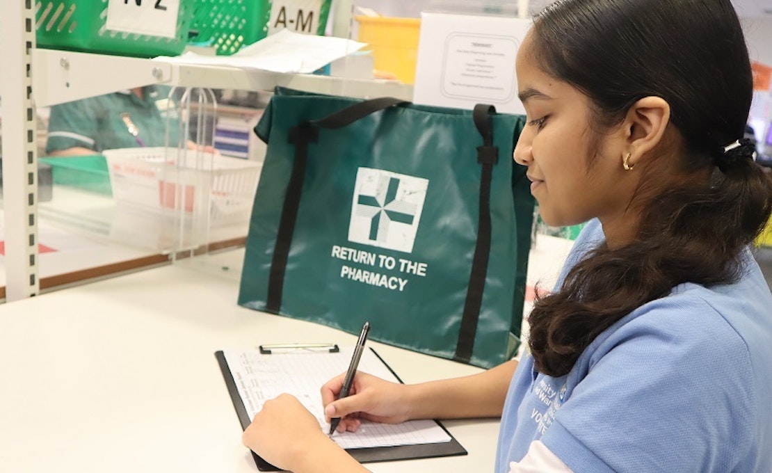 Aditi in pharmacy