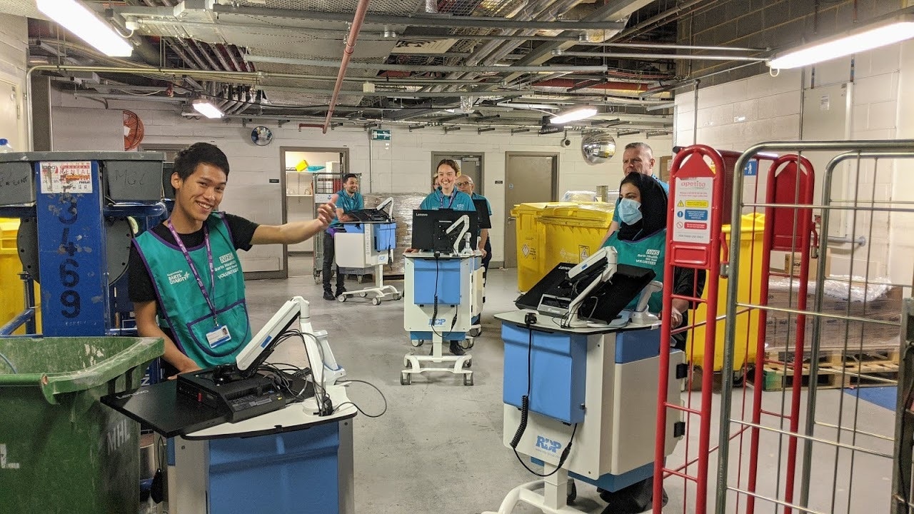 Barts Health volunteers